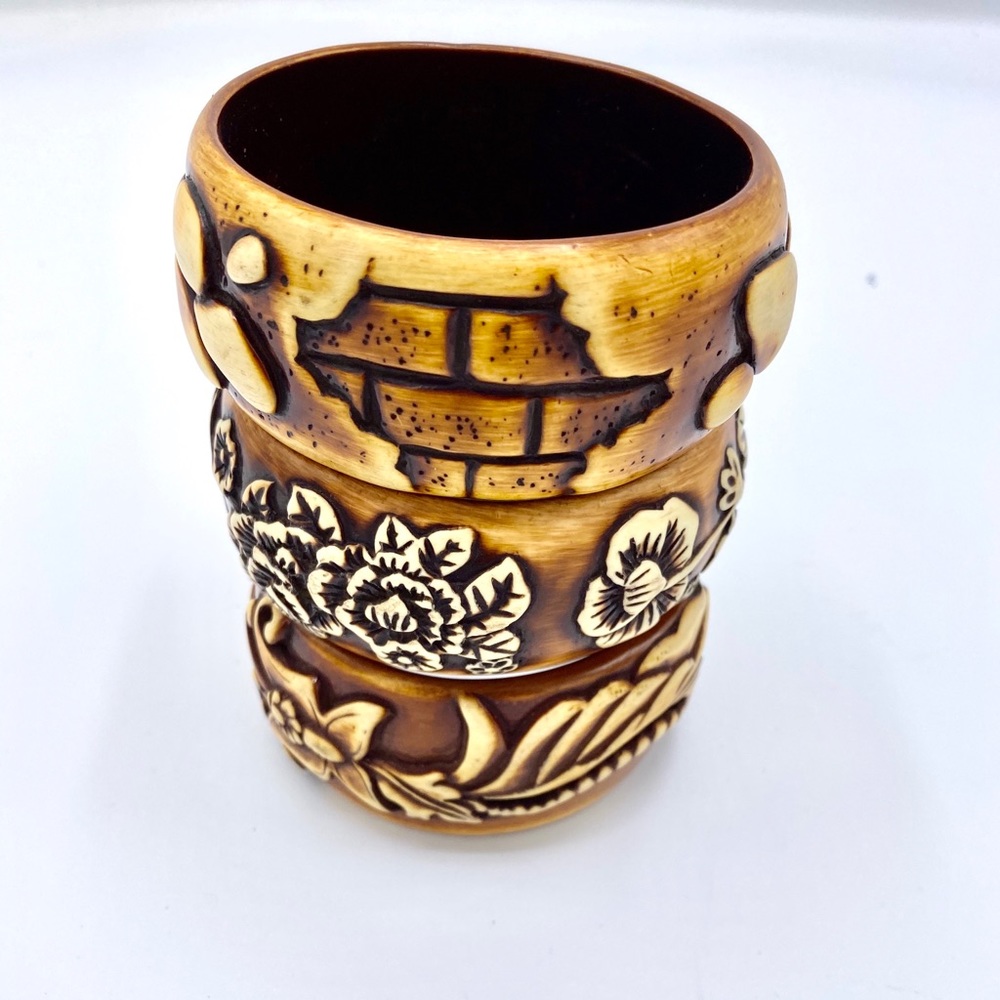 African wood bracelet